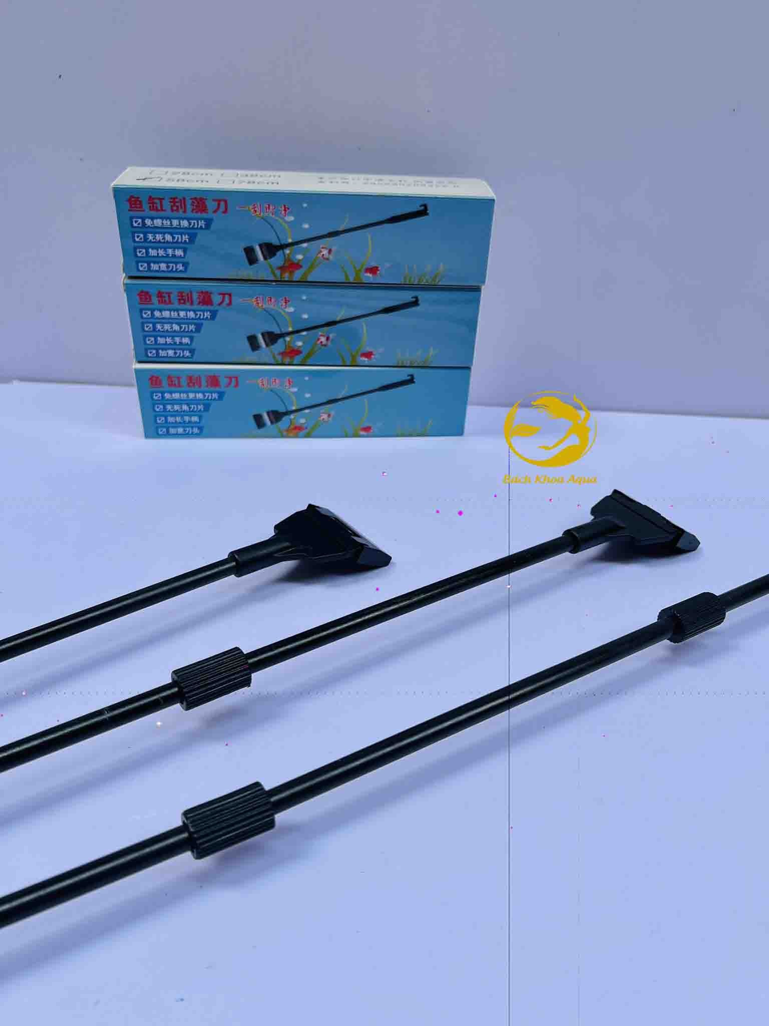 Dao cạo rêu bể cá 38cm - 58cm - 78cm